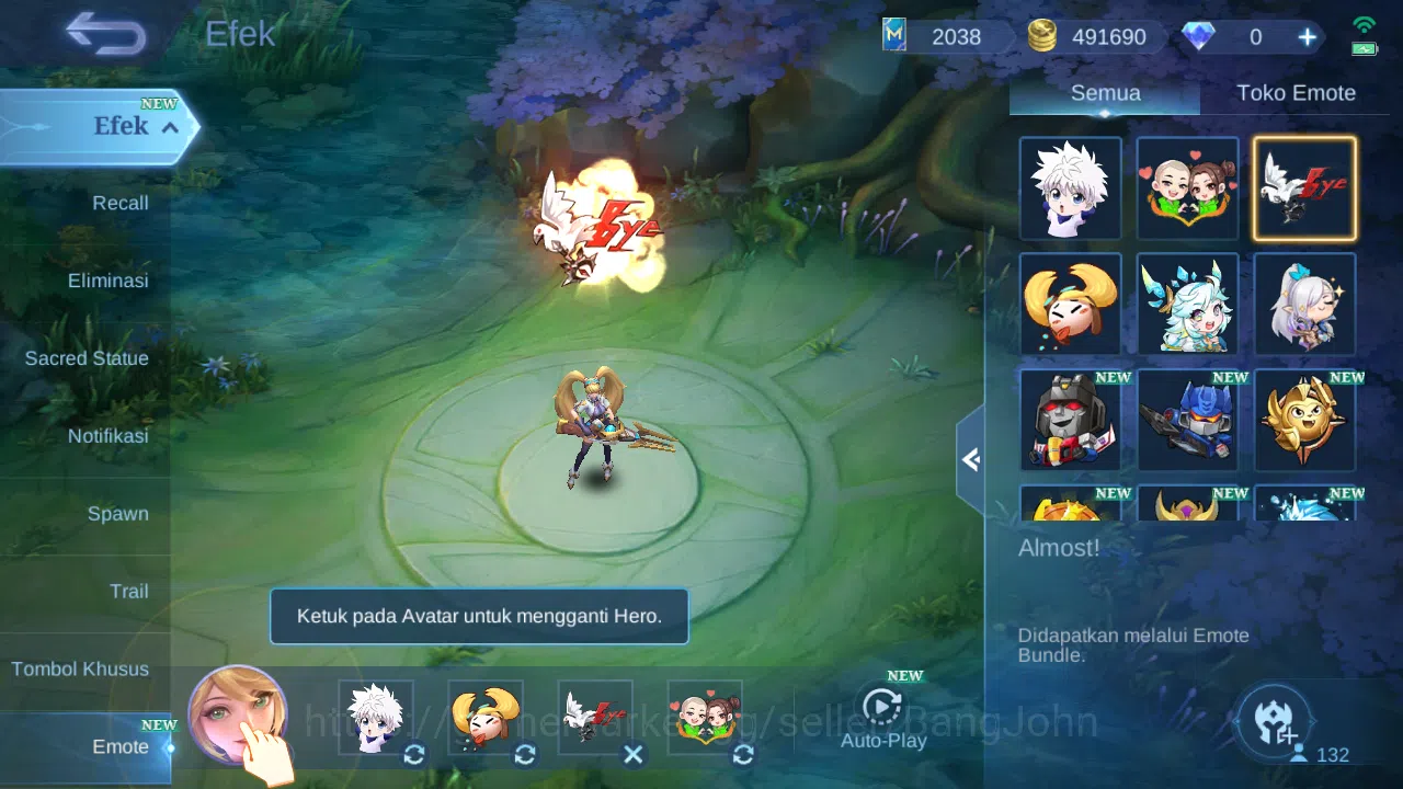 Mobile Legends: Bang Bang Accounts GLOBAL Hero 132 Skin 224 | Luckybox Lunox | KOF Ka image 5