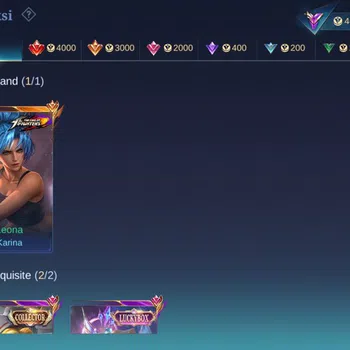 Mobile Legends: Bang Bang Collector GLOBAL Hero 132 Skin 224 | Luckybox Lunox | KOF Ka image 1