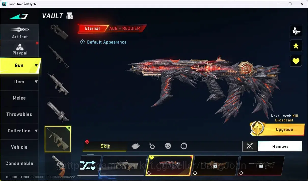 Blood Strike Accounts ASIA | 1 ETERNAL: AUG-Requiem | 1 BLEACH Striker:  image 2