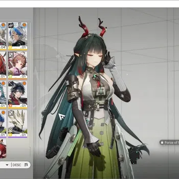 Arknights: Endfield Accounts ASIA | AL4 EL1 |Starter |2 Limit (ZFangyi,Arcane)+ Ogranic,ardelina,Ember | Check SS END745Z