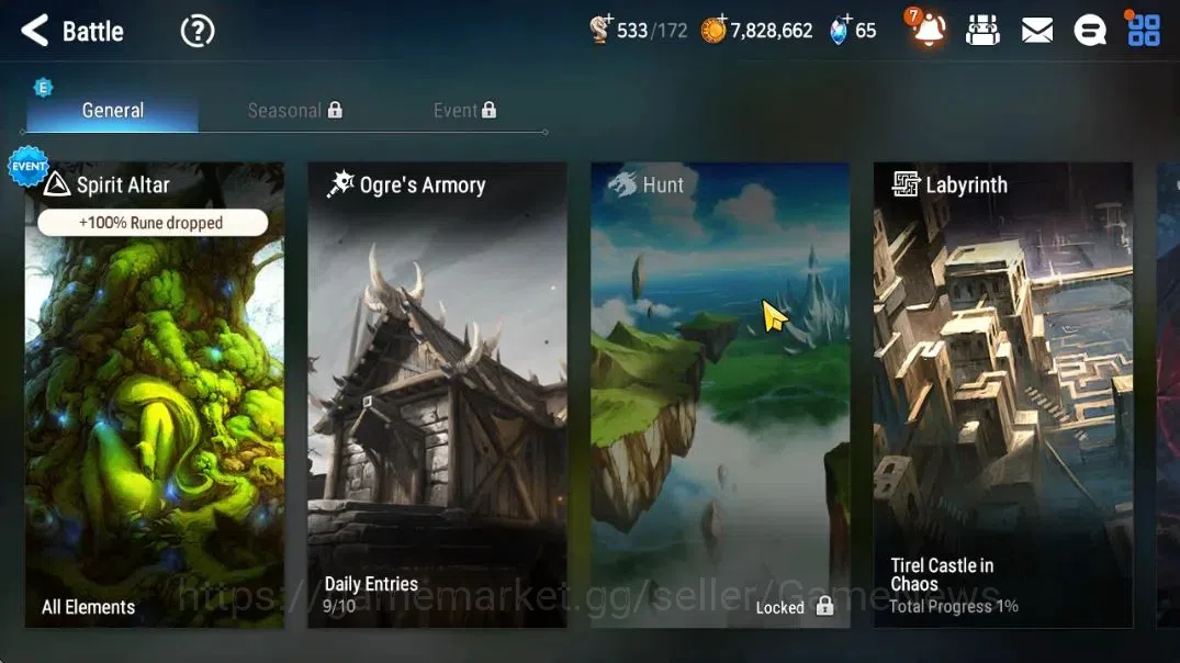 Epic Seven Accounts GLOBAL UNVERIF|New Era|3 ML(TE Kayron,Salome,Falle image 10