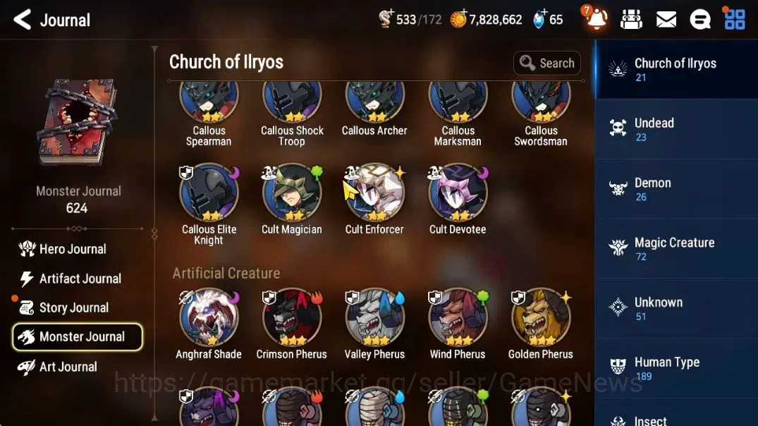 Epic Seven Accounts GLOBAL UNVERIF|New Era|3 ML(TE Kayron,Salome,Falle image 18