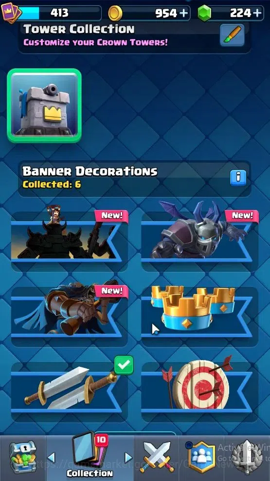 Clash Royale Accounts Lv 413|Trophy 3107|KTL 10|Card 52/121|1 Hero 4 EVO image 10