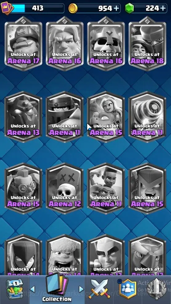 Clash Royale Accounts Lv 413|Trophy 3107|KTL 10|Card 52/121|1 Hero 4 EVO image 16
