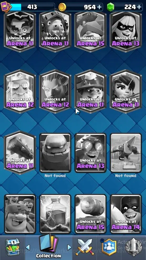 Clash Royale Accounts Lv 413|Trophy 3107|KTL 10|Card 52/121|1 Hero 4 EVO image 17