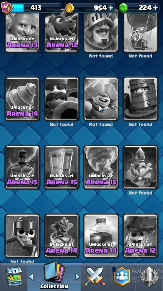 Clash Royale Accounts Lv 413|Trophy 3107|KTL 10|Card 52/121|1 Hero 4 EVO image 18