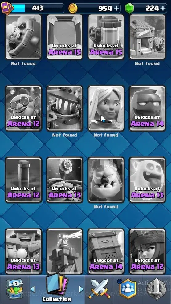 Clash Royale Accounts Lv 413|Trophy 3107|KTL 10|Card 52/121|1 Hero 4 EVO image 19