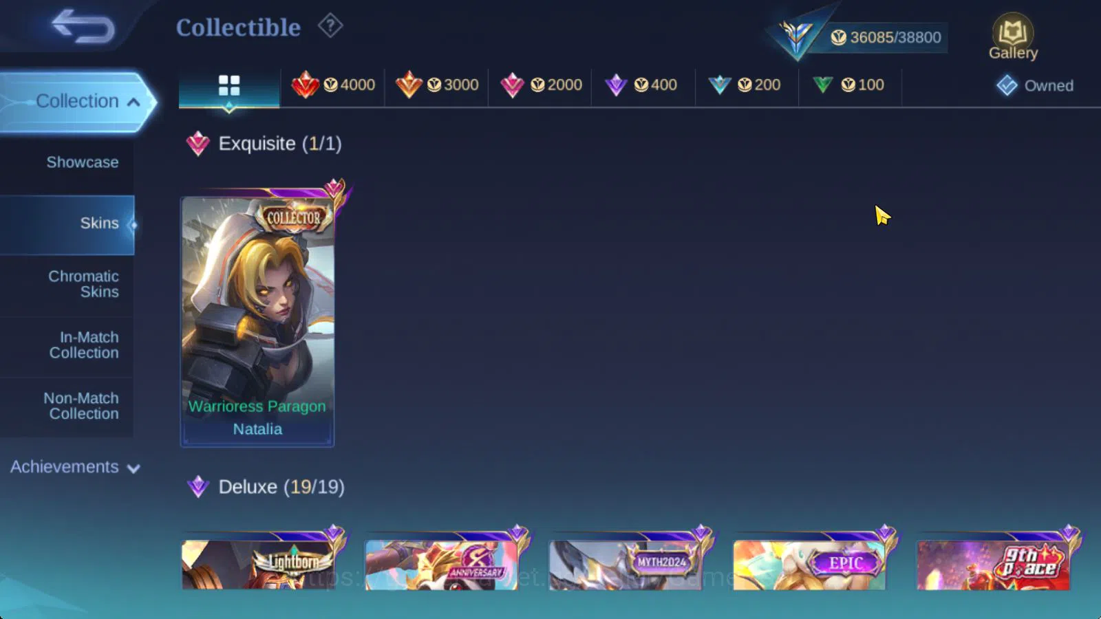 Mobile Legends: Bang Bang Accounts Hero 127|Skin 173|High Glory 76|CC Nata,LB Tigreal image 14