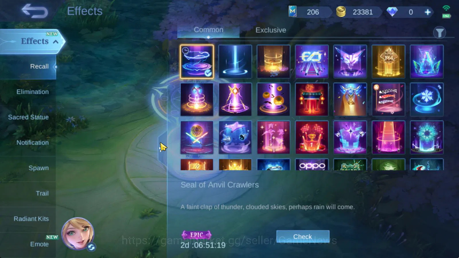Mobile Legends: Bang Bang Accounts Hero 127|Skin 173|High Glory 76|CC Nata,LB Tigreal image 9