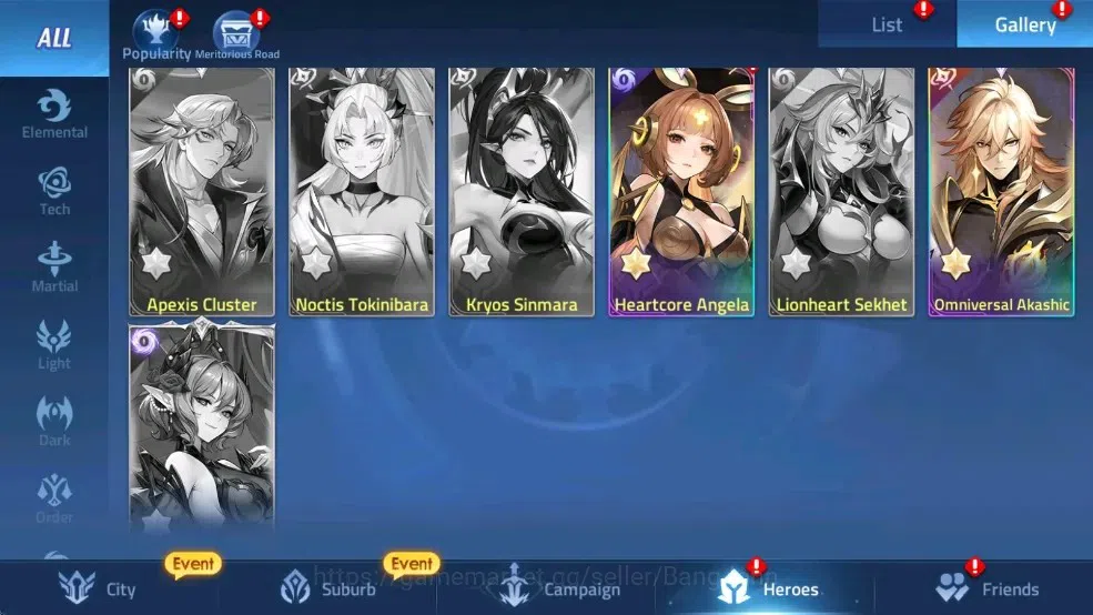 Mobile Legends: Adventure Accounts Global | LV 97 | 13653K Power | Camp 50-4 | VIP 8 image 6