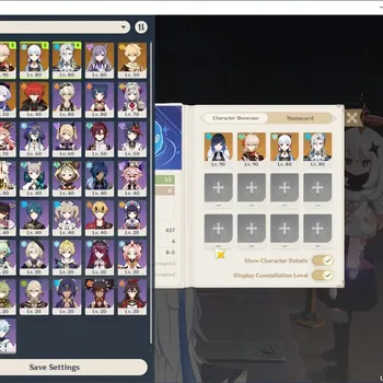 Genshin Impact Accounts Others ASIA|AR 55|3 Limited + 3 (*5 Weapon)|Yelan + Signature,Neuvillette,Ayaka,Kaedehara