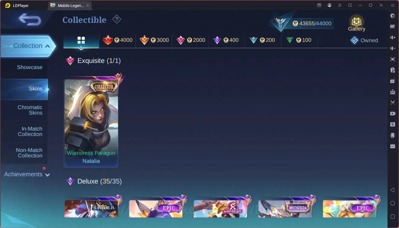 Mobile Legends: Bang Bang Accounts GLOBAL Hero 132 Skin 205|CC Natalia|Meowkin Hunter image 10