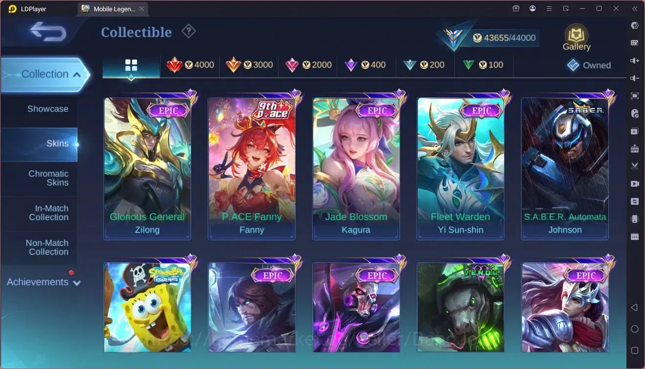 Mobile Legends: Bang Bang Accounts GLOBAL Hero 132 Skin 205|CC Natalia|Meowkin Hunter image 8