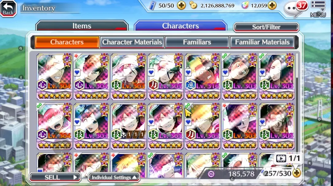 Bleach: Brave Souls Accounts High-End Global|BP 1,3M+12K Orb|Fresh ALL Story|14 MT|TYBW26 1