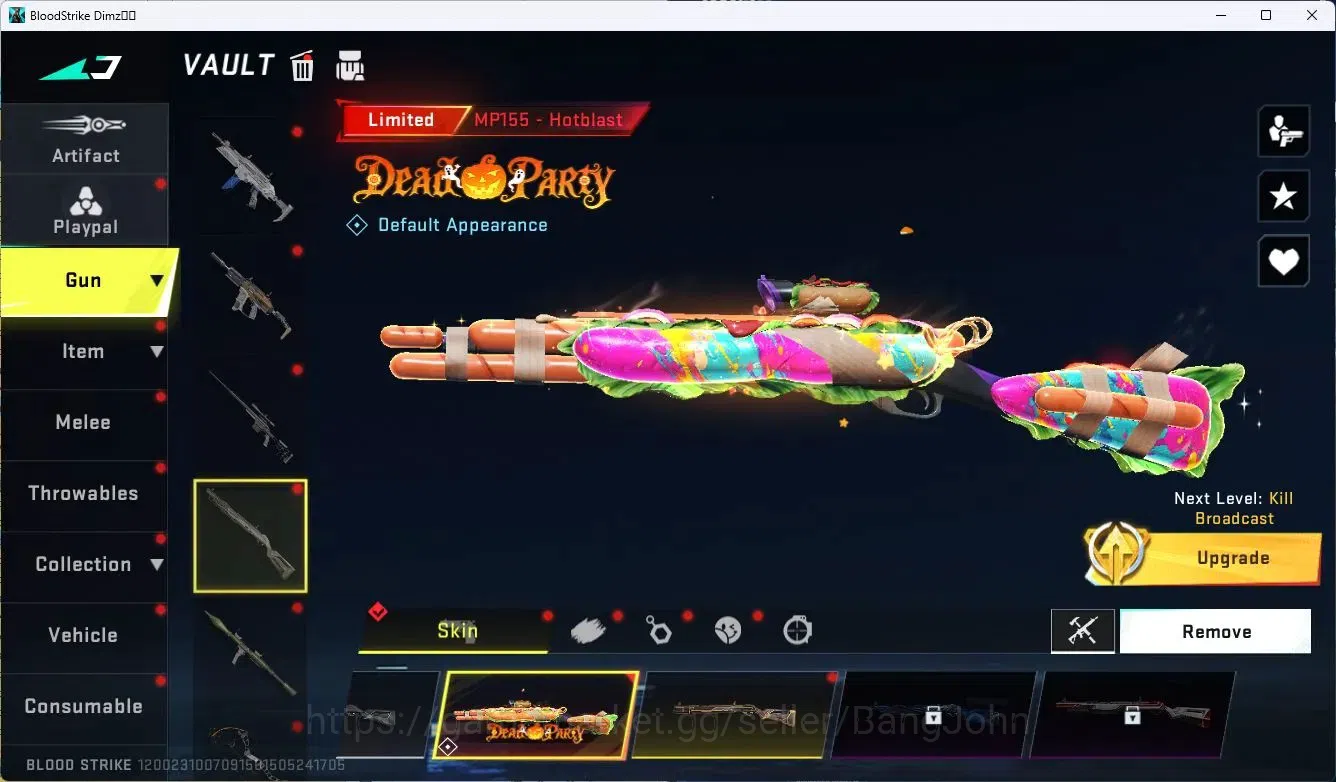 Blood Strike Accounts ASIA | 3 ULTRA GUN: M4A1,INP-9,AR97 | 3 ULTRA CHAR image 9