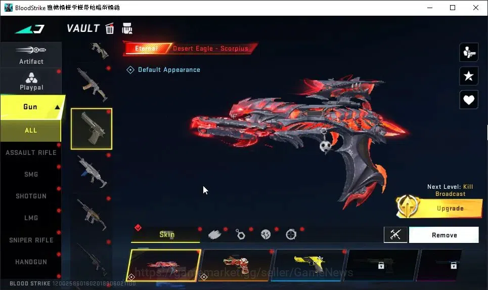 Blood Strike Accounts ASIA|2 ETERNAL[ZERO-Oda Lv2,DEagle]|Collab 7DS[M70 image 14