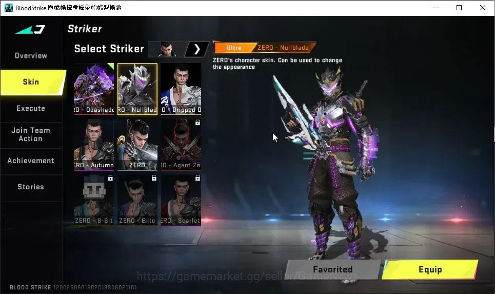 Blood Strike Accounts ASIA|2 ETERNAL[ZERO-Oda Lv2,DEagle]|Collab 7DS[M70 image 17