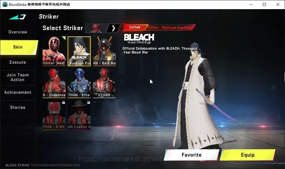 Blood Strike Accounts ASIA|2 ETERNAL[ZERO-Oda Lv2,DEagle]|Collab 7DS[M70 image 4