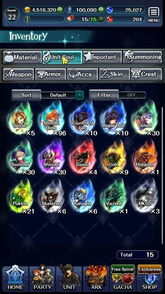 Last Cloudia Accounts GLOBAL|Rank 22|100K Crystal|Top Tier Unit [DL Jude image 10