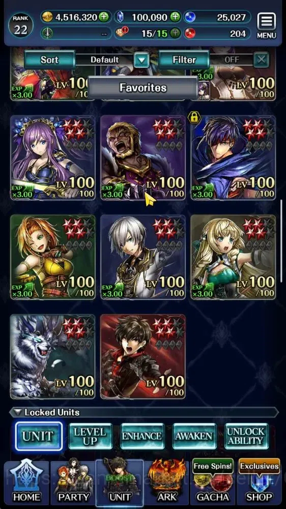 Last Cloudia Accounts GLOBAL|Rank 22|100K Crystal|Top Tier Unit [DL Jude image 2