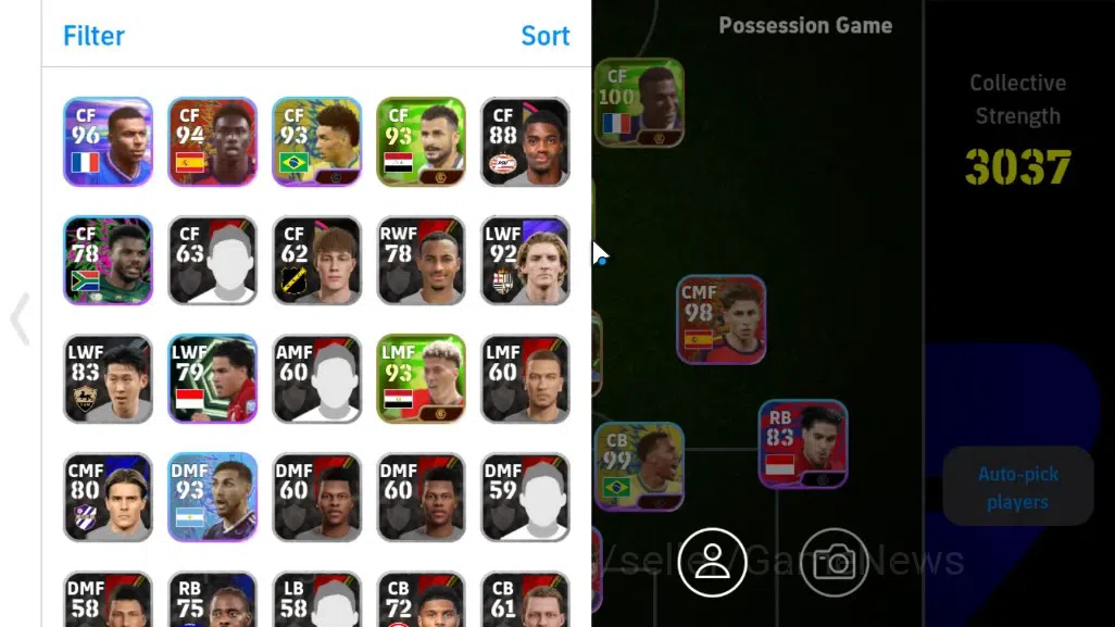 eFootball Accounts Android|Epic Andrea Pirlo,Andriy Shevchenko,Raul,S image 2