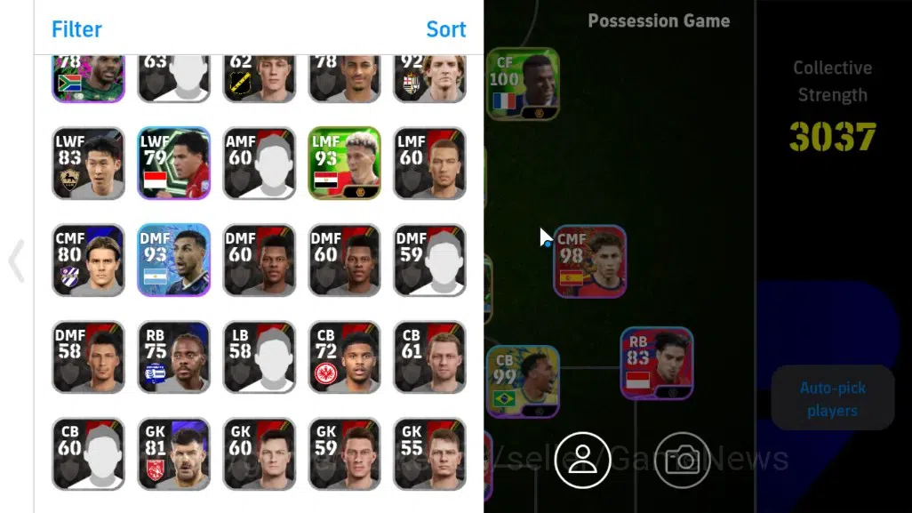 eFootball Accounts Android|Epic Andrea Pirlo,Andriy Shevchenko,Raul,S image 3