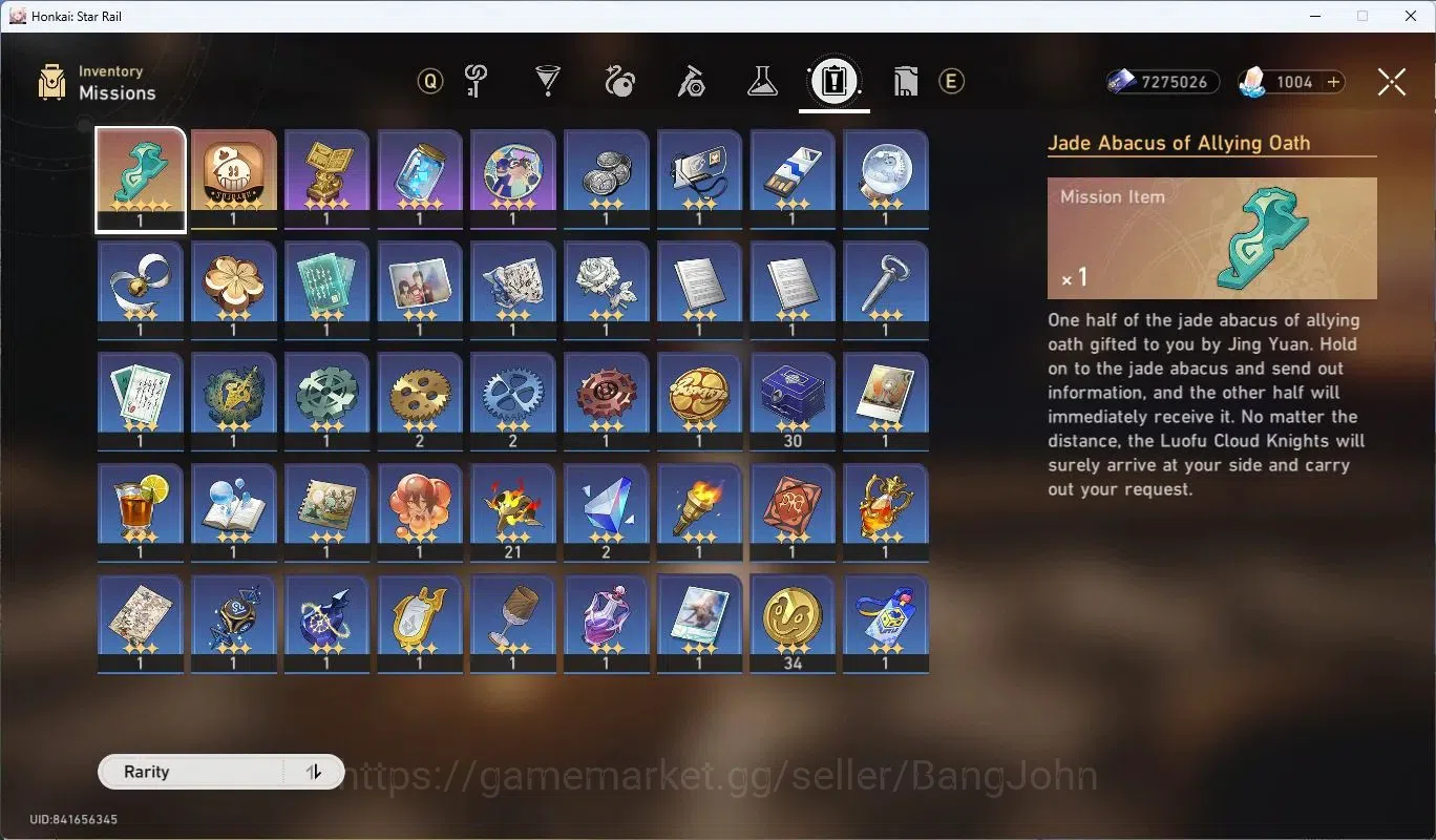 Honkai Star Rail Accounts Asia | TL67|Firefly Lv80, Dahlia Lv80, Valmoonica image 13
