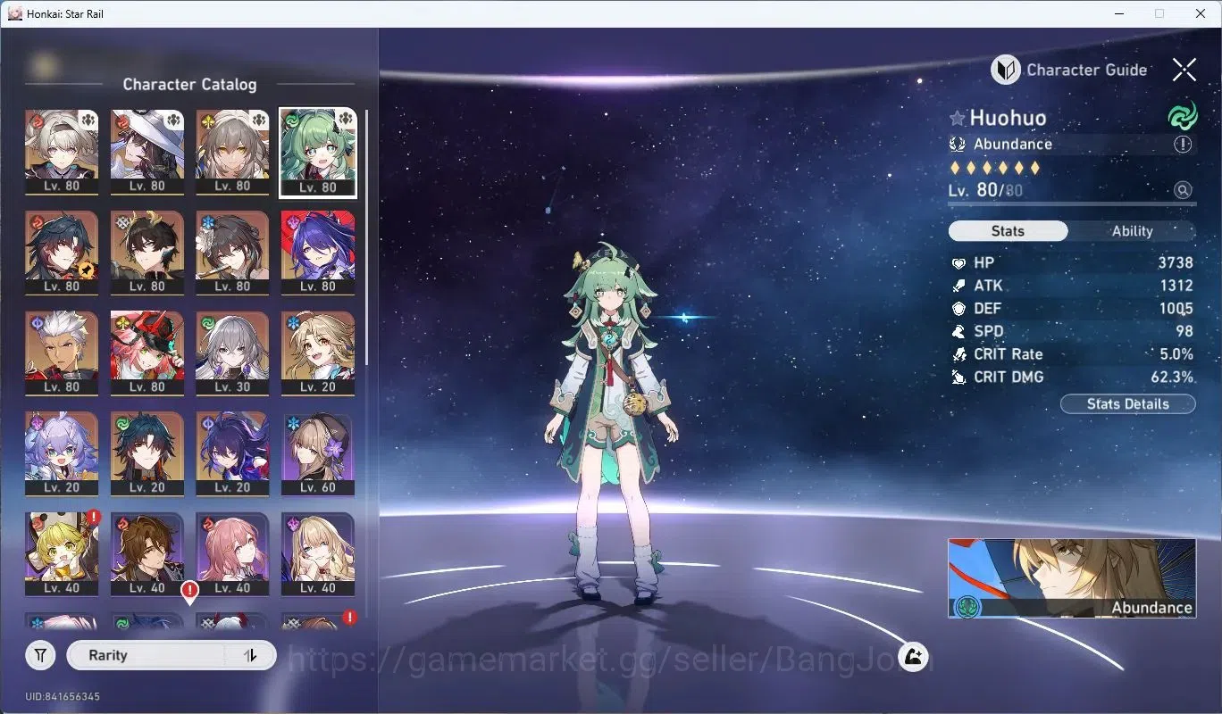 Honkai Star Rail Accounts Asia | TL67|Firefly Lv80, Dahlia Lv80, Valmoonica image 7