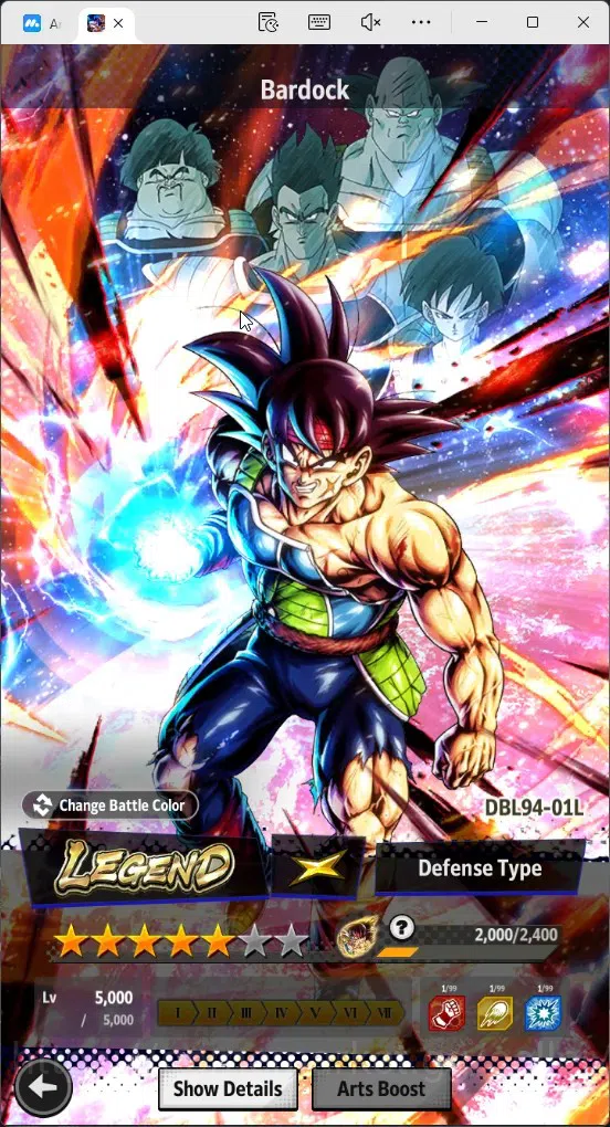 Dragon Ball Legends Accounts Global | Lvl 154|15.2M Total Power|9.2K CC|3 LR|5  image 10