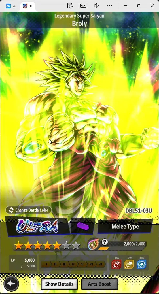 Dragon Ball Legends Accounts Global | Lvl 154|15.2M Total Power|9.2K CC|3 LR|5  image 11