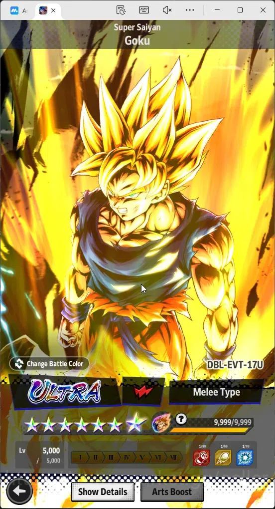 Dragon Ball Legends Accounts Global | Lvl 154|15.2M Total Power|9.2K CC|3 LR|5  image 13