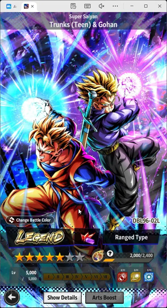Dragon Ball Legends Accounts Global | Lvl 154|15.2M Total Power|9.2K CC|3 LR|5  image 8
