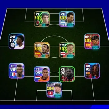 eFootball Accounts Legends & Iconic Players Android|Big Time Rodri 19 Jul'26|Steven Gerrard,Daniele Massaro|Show Time Gregor
