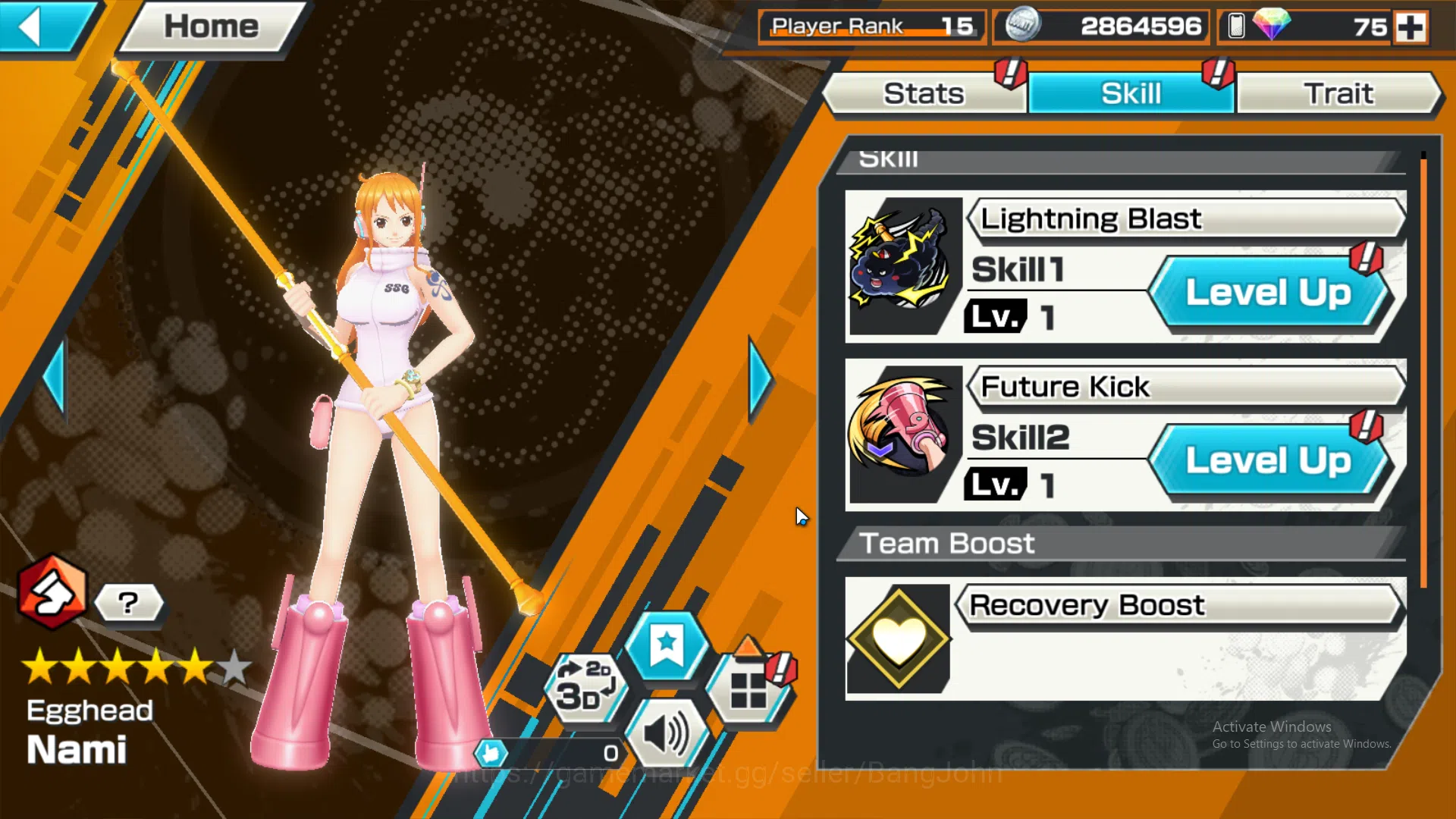 One Piece Bounty Rush Accounts Global | 3 EX | 3 MAX | Rank 15 | Borsalino, GolD. image 13