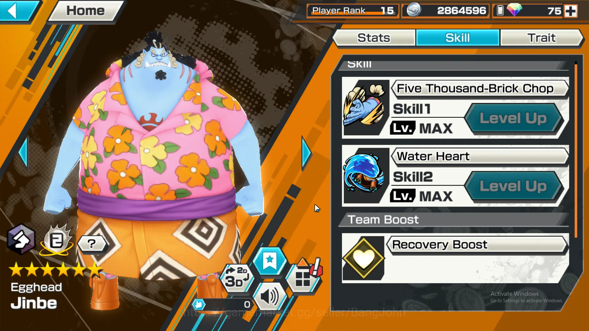 One Piece Bounty Rush Accounts Global | 3 EX | 3 MAX | Rank 15 | Borsalino, GolD. image 8