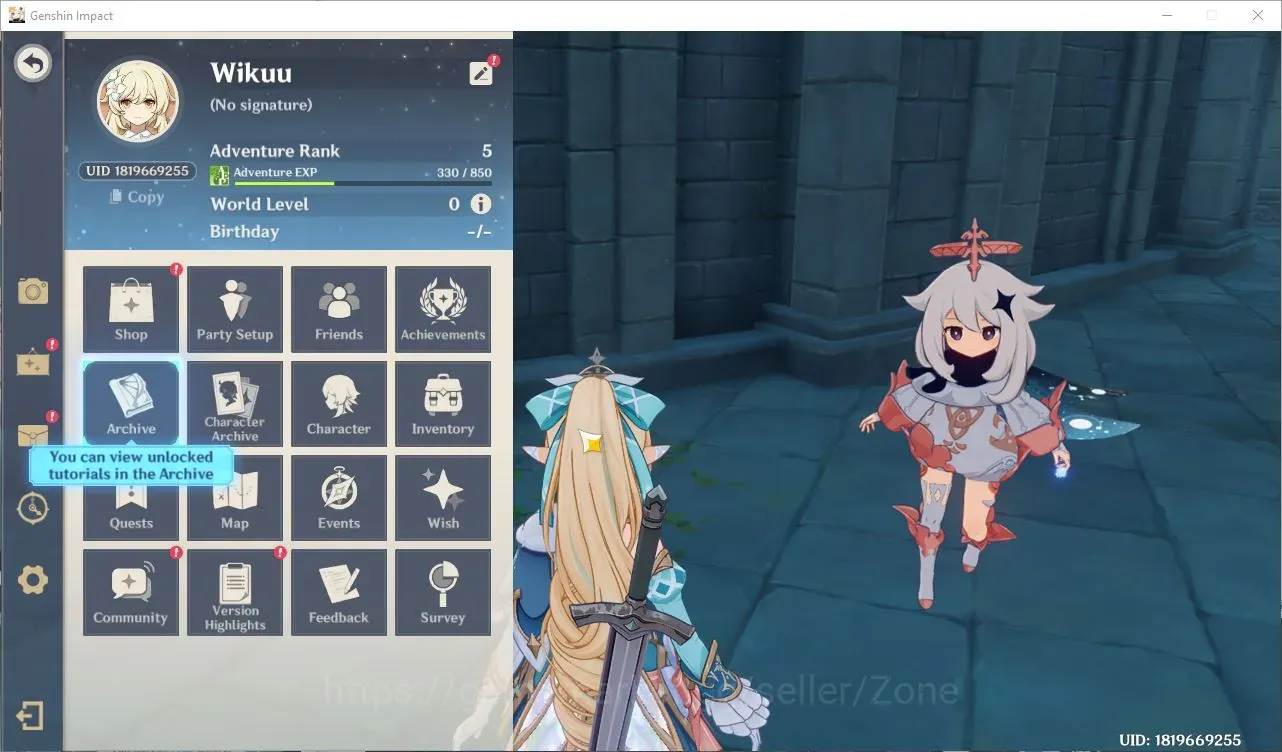 Genshin Impact Accounts Others ASIA|ALL UNSET |AR 5|1 Limited(Vesna)|Female MC|1 Skin(Set Gift Box)|4 Intertwined+15 1
