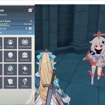 Genshin Impact Accounts Others ASIA|ALL UNSET |AR 5|1 Limited(Vesna)|Female MC|1 Skin(Set Gift Box)|4 Intertwined+15