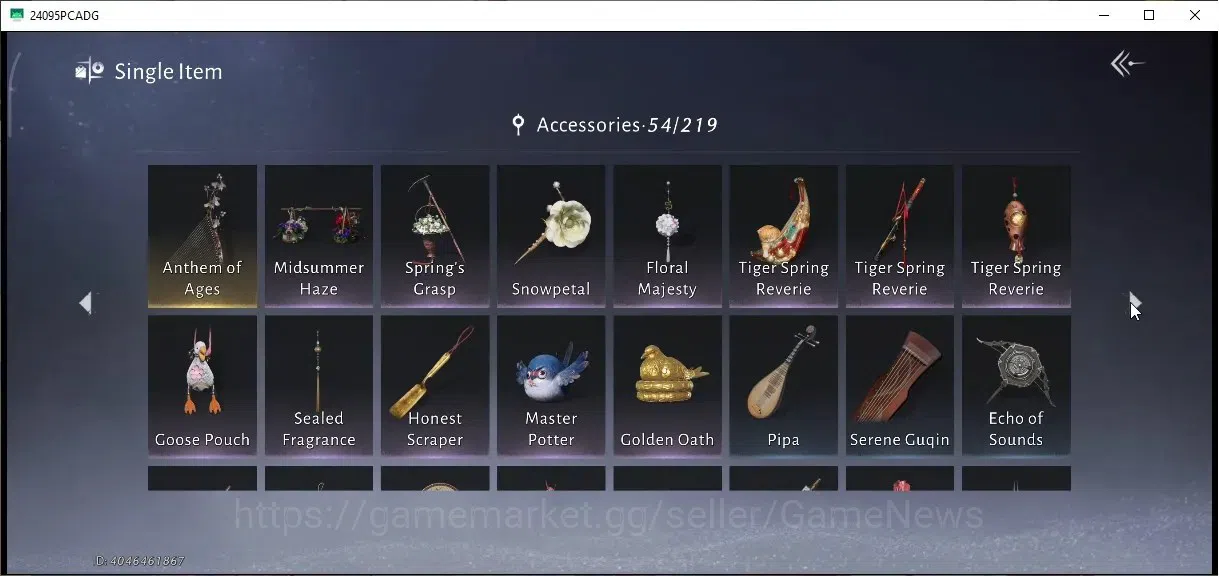 Where Winds Meet Accounts GLOBAL|Lv 95|GS 27K|Monthly ON|1 Harmonic Core|Cri image 14