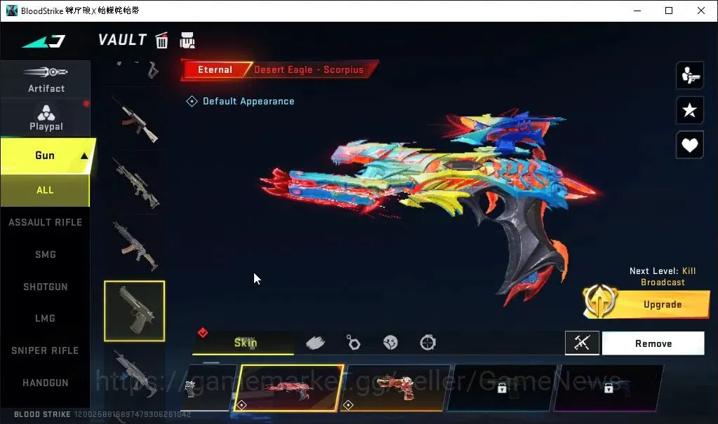 Blood Strike Accounts ASIA|ETERNAL DEagle|17 ULTRA|3 Collab TokRev[FN200 image 13