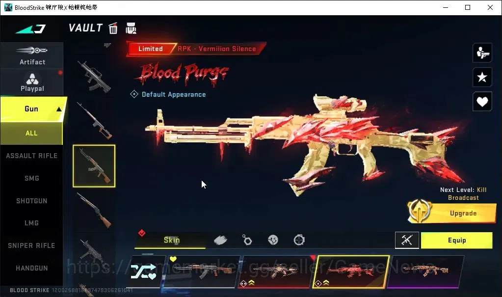 Blood Strike Accounts ASIA|ETERNAL DEagle|17 ULTRA|3 Collab TokRev[FN200 image 5