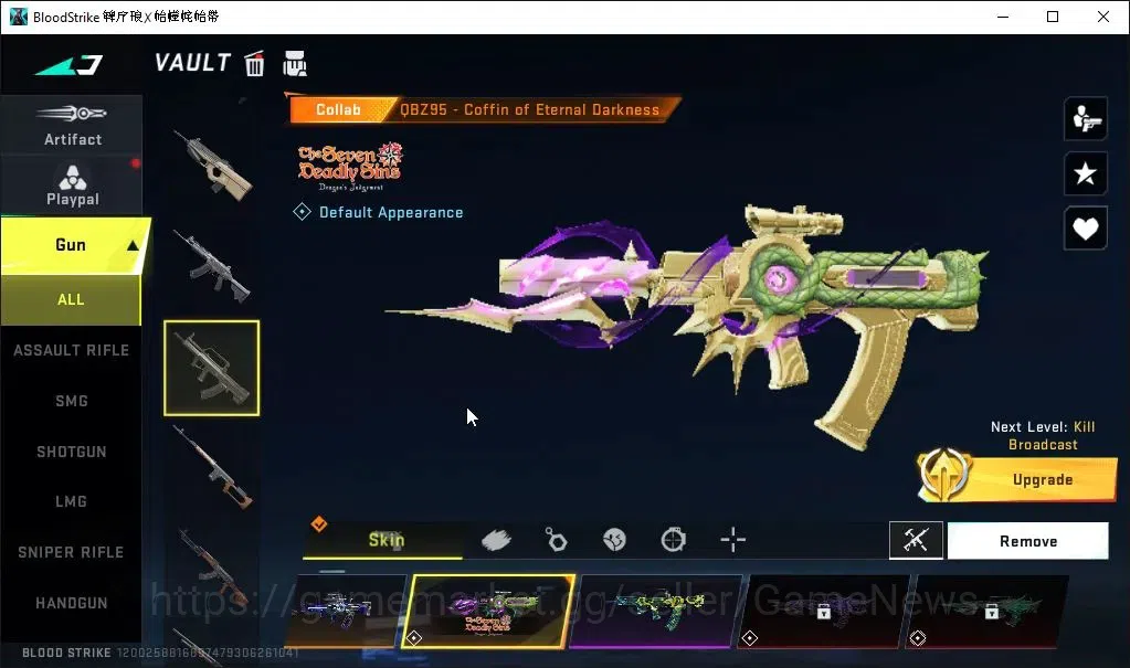Blood Strike Accounts ASIA|ETERNAL DEagle|17 ULTRA|3 Collab TokRev[FN200 image 6