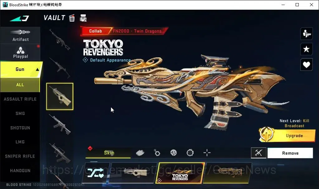 Blood Strike Accounts ASIA|ETERNAL DEagle|17 ULTRA|3 Collab TokRev[FN200 image 7