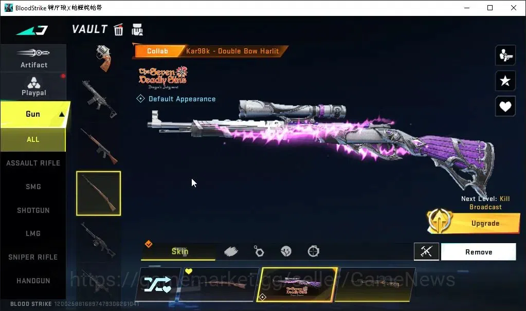 Blood Strike Accounts ASIA|ETERNAL DEagle|17 ULTRA|3 Collab TokRev[FN200 image 8