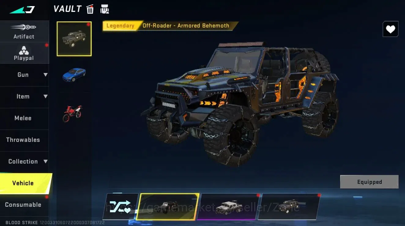 Blood Strike Accounts Collab Skin ASIA|1 ETERNAL: QBZ95 Whisper (Kill Broadcast)|1 ULTRA STRIKER|1 ENZO|6 12