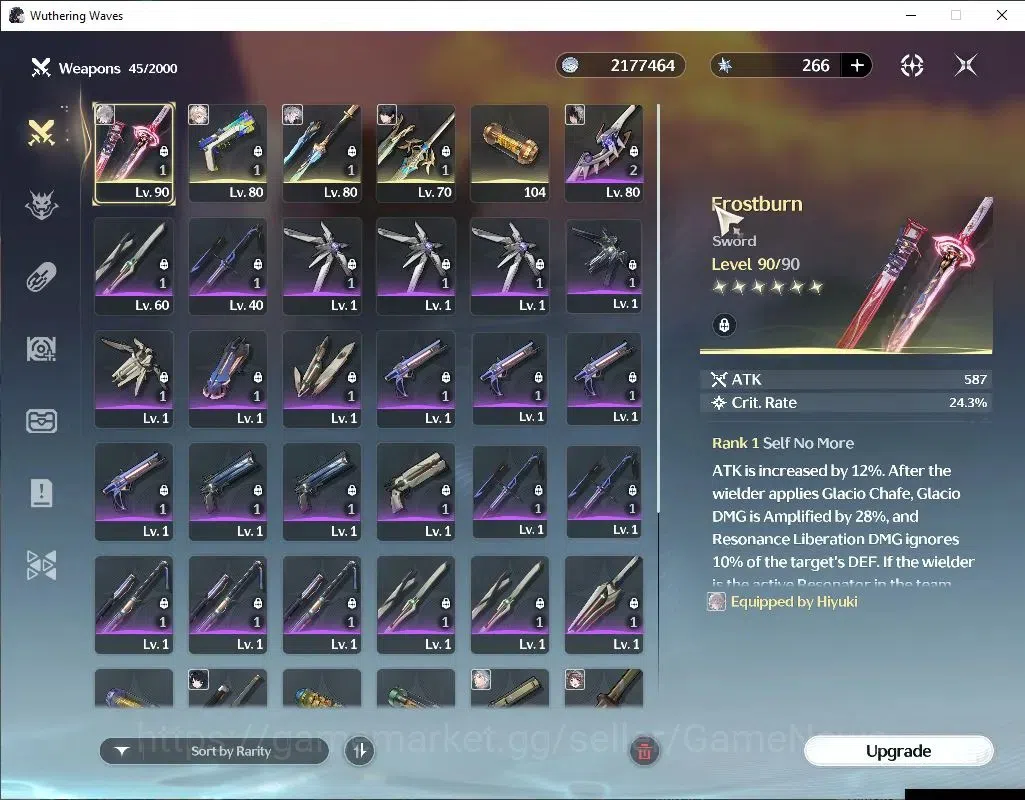 Wuthering Waves Accounts ASIA+SEA|UL 61|3 Limited|Hiyuki+Sign,Lynae,Chisa|D image 6