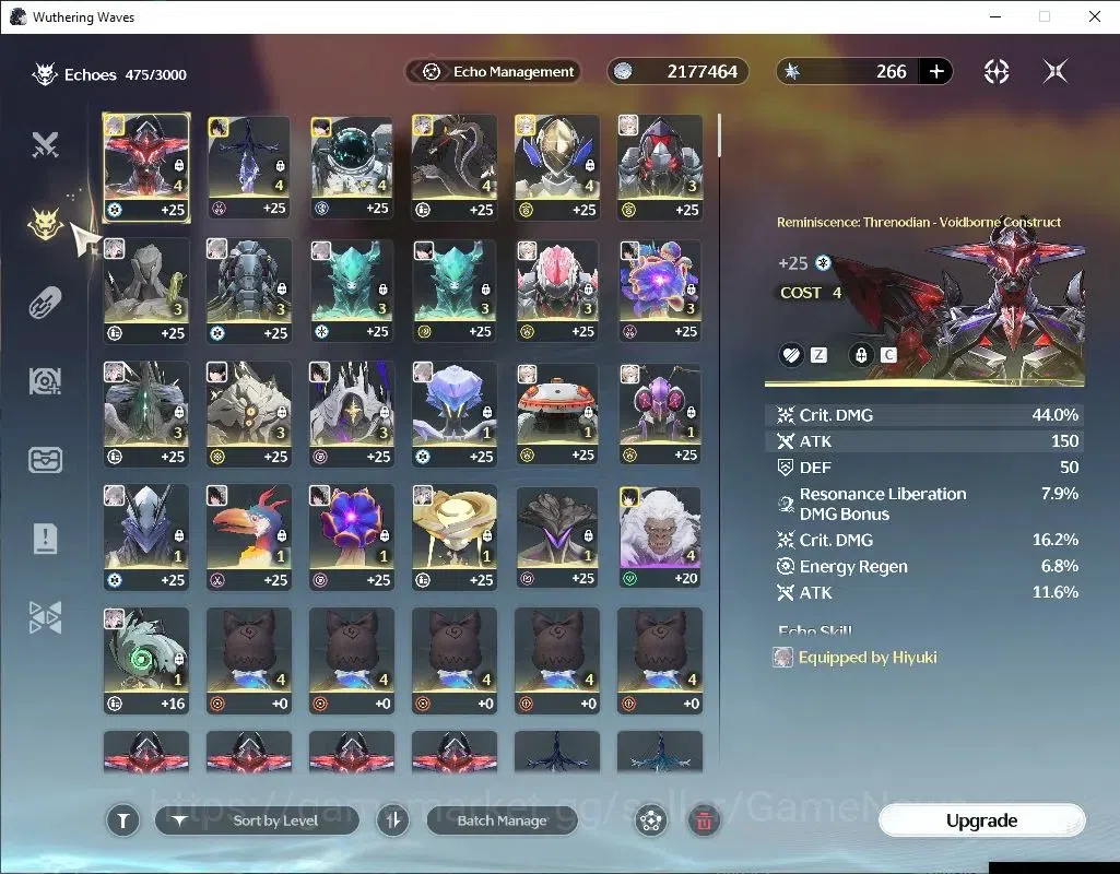 Wuthering Waves Accounts ASIA+SEA|UL 61|3 Limited|Hiyuki+Sign,Lynae,Chisa|D image 7