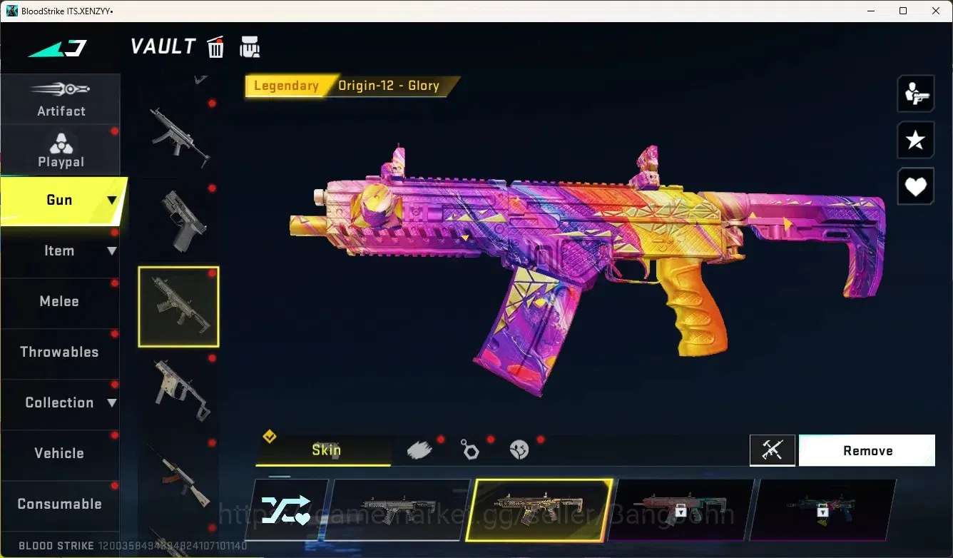 Blood Strike Accounts Collab Skin ASIA|Eternal Gun:DesertEagle|2 Collab Gun[TR]|1 Limited Gun|4 Ultra Gun|20 Legendary 3
