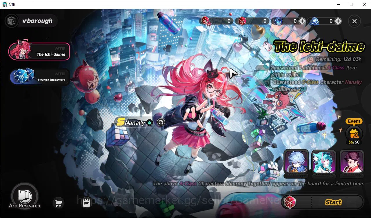 Neverness to Everness Accounts GLOBAL EU |HL 3| 1 SSR Limited Nanally | 4 SR [Adl image 3