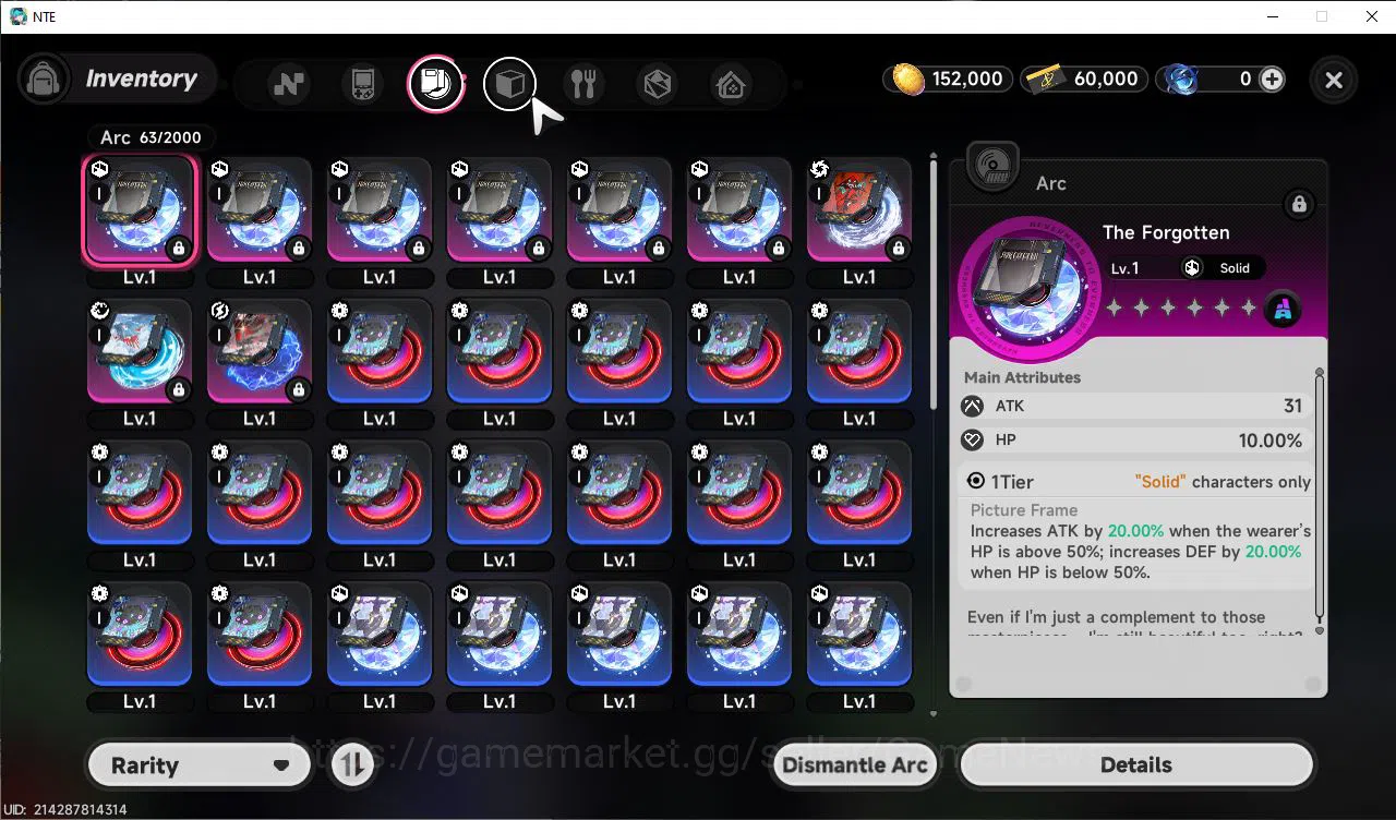 Neverness to Everness Accounts GLOBAL EU |HL 3| 1 SSR Limited Nanally | 4 SR [Adl image 7