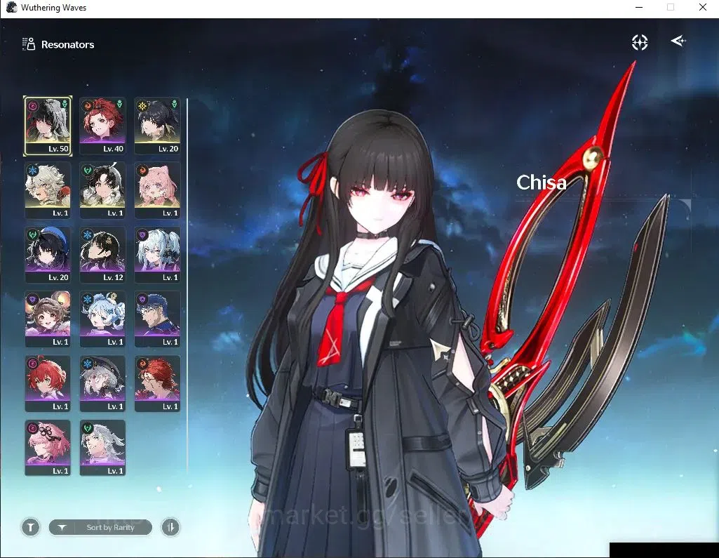 Wuthering Waves Accounts SEA | UL 25 | 1 Limited | Chisa | Data Bank Lv 6 | image 3